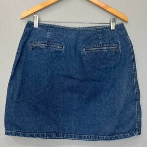 Blue liz claiborne denim skirt